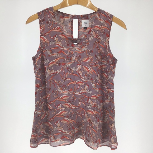 Cabi Sleeveless Good Luck Blouse, #3611, Small - Picture 12 of 16